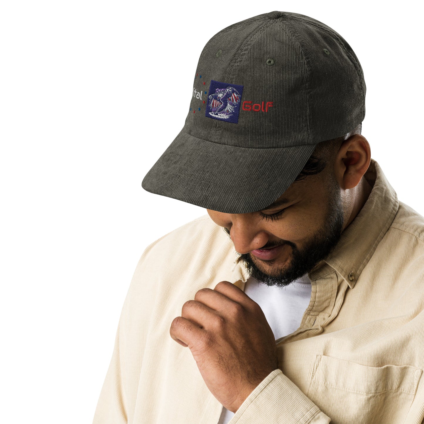 VitalGolf Vintage Corduroy Cap